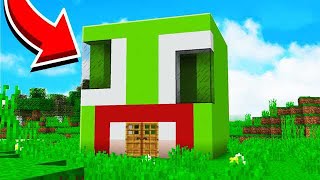 HOW TO MAKE AN UNSPEAKABLE HOUSE IN MINECRAFT [upl. by Aicella]