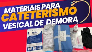 O que utilizar para o Cateterismo Vesical de Demora [upl. by Yadnus]