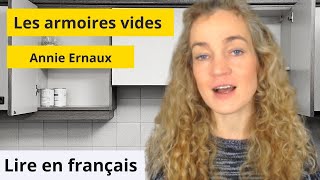 Les armoires vides dAnnie Ernaux [upl. by Cullen]