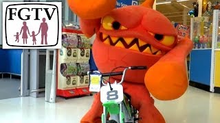 Eruptor Week 2 of 5 Eruptor Goes Shopping  Family Gamer TV Goes A Bit CBeebies [upl. by Nosnhoj]