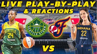 Seattle Storm vs Indiana Fever  Live PlayByPlay amp Reactions [upl. by Stedt]