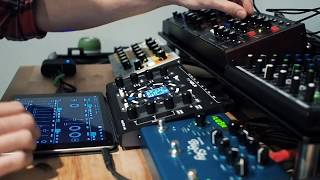 Evolving Cinematic Ambient Synth Jam with NDLR Moog Sirin Model D and iPad [upl. by Airdnax424]