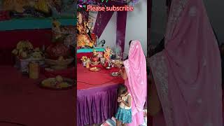 Leke Pooja Ki Thali bhgati song sorts video [upl. by Aihsenal]