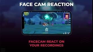 Best Screen Recorder App for iPhone  Record Anything on iOS Device using Facecam  Record Game [upl. by Wilkinson]