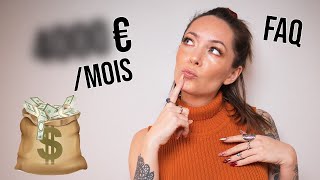 COMBIEN JE GAGNE  PROTHÉSISTE ONGULAIRE  FAQ [upl. by Ecnarolf]