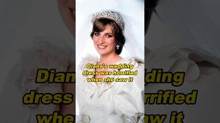 Dianas wedding dress was horrified when she saw itshortvideo history [upl. by Jethro]