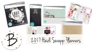 2017 Heidi Swapp Planners  A look inside [upl. by Ilaw377]