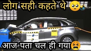 Maruti Suzuki baleno crash test 🔥 [upl. by Thais497]