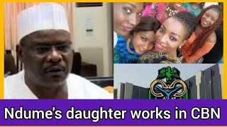 ALI NDUME CONFIRMS HIS DAUGHTER WORKS WITH CBN AFTER REJECTING MOVEMENT OF CBN TO LAGOS [upl. by Errecart]