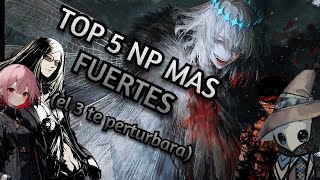 Top 5 Servants Mas Fuertes de Fate Grand Orden [upl. by Itsyrk]