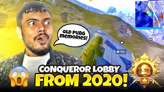 2020 COVID Time Wali Conqueror Lobby  PUBG Mobile [upl. by Harrad801]