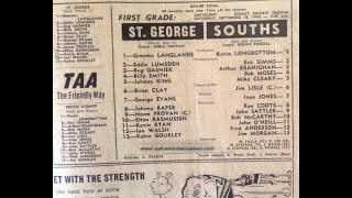 1965 NSWRL grand final ST GEORGE v SOUTH SYDNEY at Sydney Cricket Ground highlights [upl. by Asetal150]