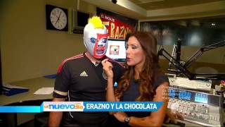 Erazno y la chocolata  Un Nuevo Día  Telemundo [upl. by Murdock]