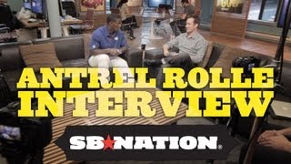 Interview with Giants Safety Antrel Rolle [upl. by Meri]