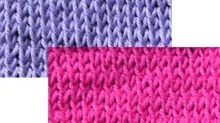 Twisted Stockinette Stitch [upl. by Cahra]