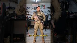 My Milsim Loadout 💨 airsoft asmr milsim military [upl. by Sidra]