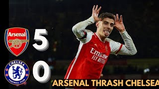 Arsenal vs Chelsea 50 PostMatch Analysis  Kai Havertz Brace Sinks Chelsea [upl. by Levesque]