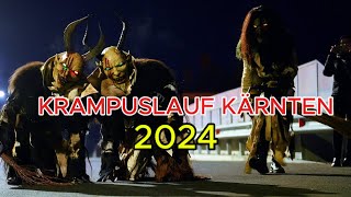 KRAMPUSLAUF in ARNOLDSTEIN Kärnten 2024 Brauchtum Österreich [upl. by Amerd]