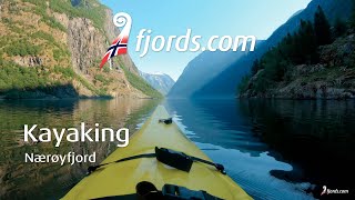 FJORDS NORWAY  Kayaking the Nærøyfjord [upl. by Ecar]