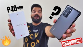 Huawei P40 Pro Unboxing amp First Look  The Camera Monster Is Here🔥🔥🔥 [upl. by Raymund]