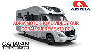 ADRIA CORAL SUPREME 670 DC  Walk through [upl. by Wessling]