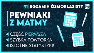 MATEMATYKA  Te typy zadań pojawią się na Twoim arkuszu  Egzamin Ósmoklasisty 2024 aktualne [upl. by Zashin]