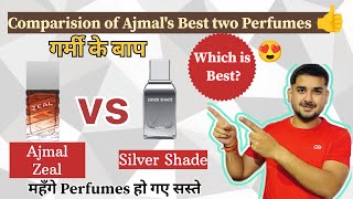 Ajmal Zeal VS Silver Shade Review हिंदी में Good Long Lasting Clone Summer Perfumes perfumes2024 [upl. by Jehoash]