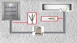 Serienschaltung verdrahten  anklemmen  anschließen – Anleitung Elektroinstallation installieren [upl. by Settera668]