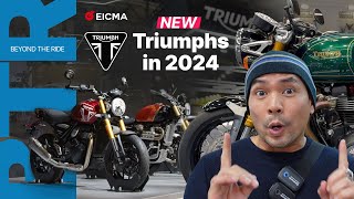 Were Excited For Triumphs New Bikes In The Philippines  EICMA 2023 Recap [upl. by Spiegelman733]