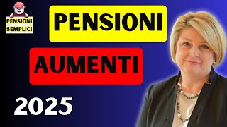 🟨 PENSIONI AUMENTI 2025❗️ NOVITA IRPEF APE SOCIALE OPZIONE DONNA QUOTA 103❗️ [upl. by Daven]