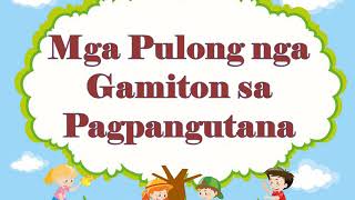 Mga Pulong nga gamiton sa Pagpangutana Sinugbuanong Binisaya [upl. by Eillac821]