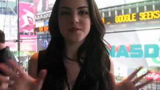 Liz Gillies Talks BIG TIME RUSH [upl. by Neom]