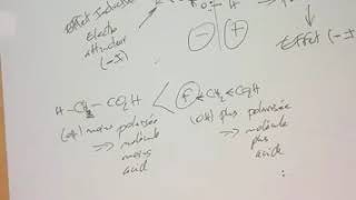 Cours Chimie Influence de leffet Inductif sur lacidité des molécules organiques Partie3 DrMEKKI [upl. by Dyke]