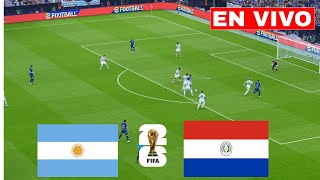 🔴 Paraguay vs Argentina EN VIVO  Eliminatorias 2024 [upl. by Rastus250]