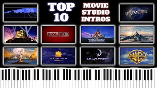 TOP 10 MOVIE STUDIO INTROS pt 1 [upl. by Annovad]