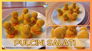 Pulcini salati  Antipasto di Pasqua con la ricotta  Easter appetizer [upl. by Kelwunn]