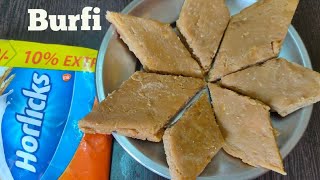 Horlicks Burfi  Besan Burfi Recipe  HorlicksGramflour Burfi Recipe [upl. by Haroppiz]