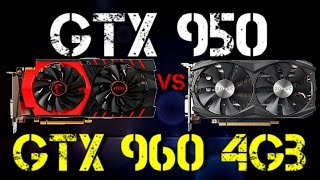 GTX 950 VS GTX 960 [upl. by Jarek]