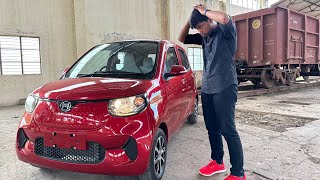 First Electric Car Manufactured tirupur 🚗🔥 Cheapest 🤯  4KM Range ⁉️  Views Of Rithik [upl. by Enelia250]