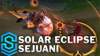 Solar Eclipse Sejuani Skin Spotlight  PreRelease  League of Legends [upl. by Micheal225]