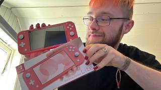 ASMR Unboxing a Nintendo Switch 🎮 ✨ [upl. by Yaakov612]