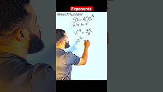 It looks simple Let’s solve for x education exponentialequations maths shortsvideo [upl. by Farwell]