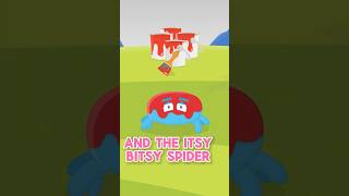 Itsy Bitsy Spider  Paint Pandemonium nurseryrhymes kidssongs kidslearning itsybitsyspider [upl. by Silda]