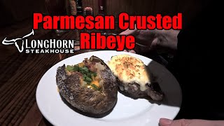 Longhorn Steakhouse Parmesan Crusted Ribeye [upl. by Aisatna]