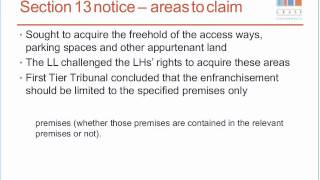 collective enfranchisement case law non valuation [upl. by Aile]