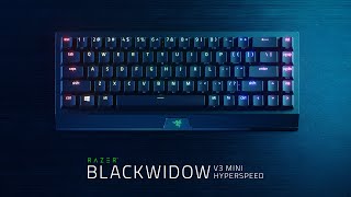 Razer BlackWidow V3 Mini HyperSpeed [upl. by Arracot]