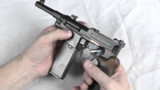 Mauser 0608 Semiauto Pistol [upl. by Ruperta]