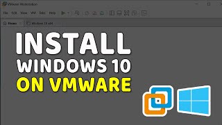 How to Install Windows 10 on VMware [upl. by Ahseiyt892]