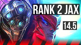 JAX vs YONE TOP  Rank 2 Jax 7 solo kills Rank 12  NA Challenger  145 [upl. by Havens527]