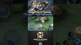 TUTORIAL COMBO SKILL EDITH TERBARU  S2FLICKER shorts [upl. by Ojillek]